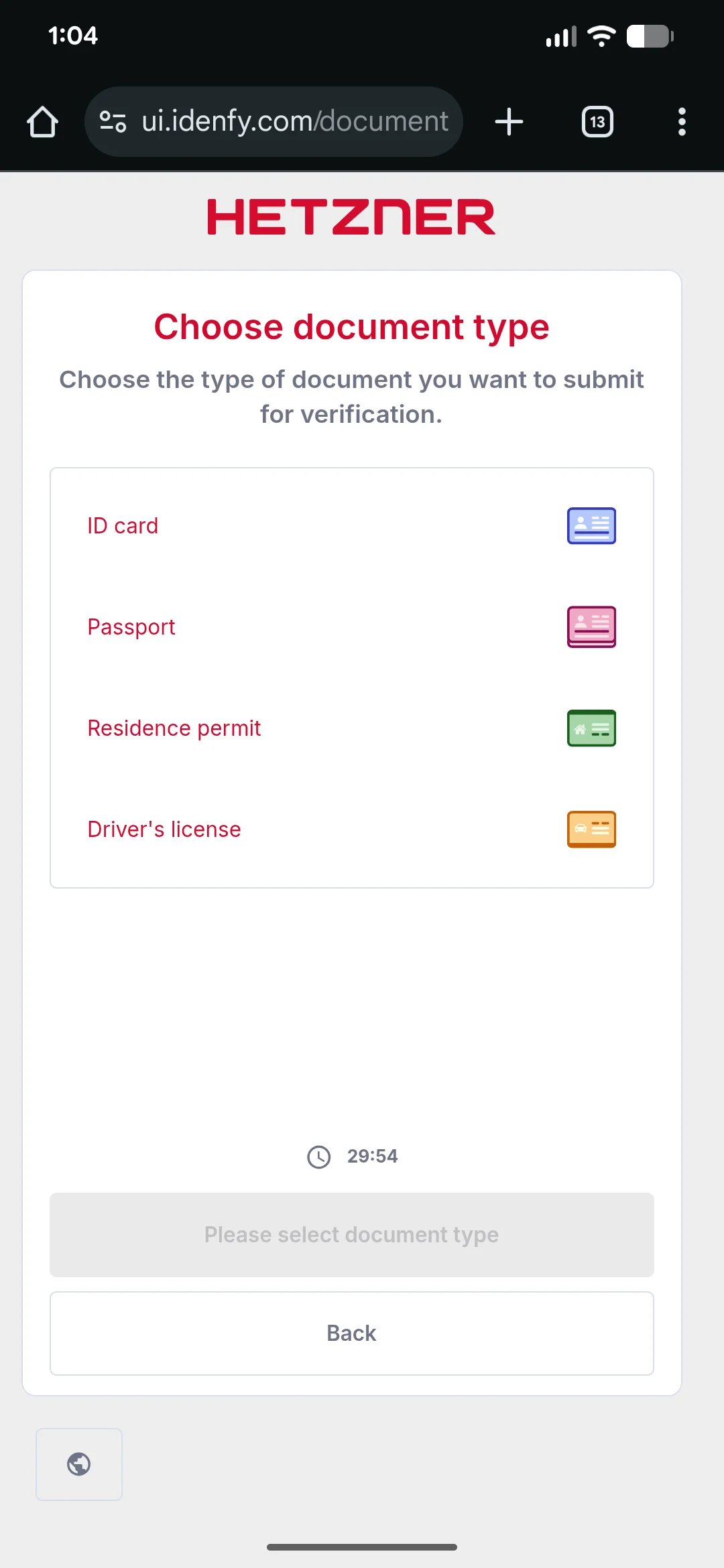 Select ID